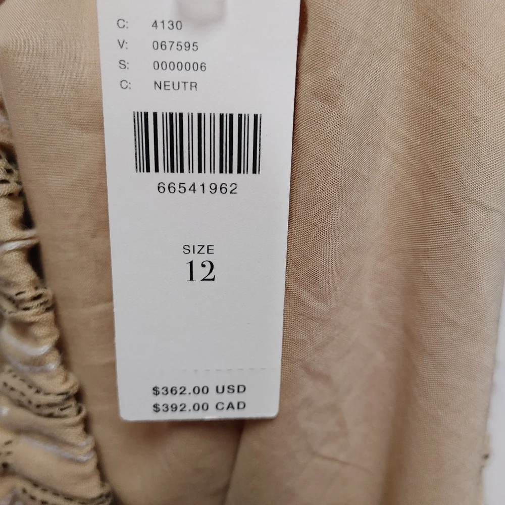 Anthropologie Significant Other cutout dress size 12 - Picture 13 of 16